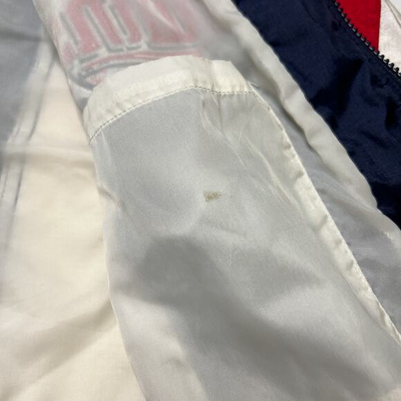 Vintage 90s Minnesota Twins Windbreaker Jacket MLB by Apex One Mens XL Baseball - Picture 9 of 14